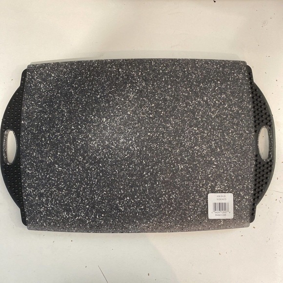 Dexas GrippBoard * Cutting Board 10.5x16.75 Gray Granite - Picture 3 of 4